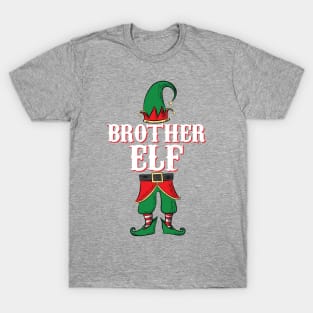 Brother Elf - Matching Family Christmas print T-Shirt